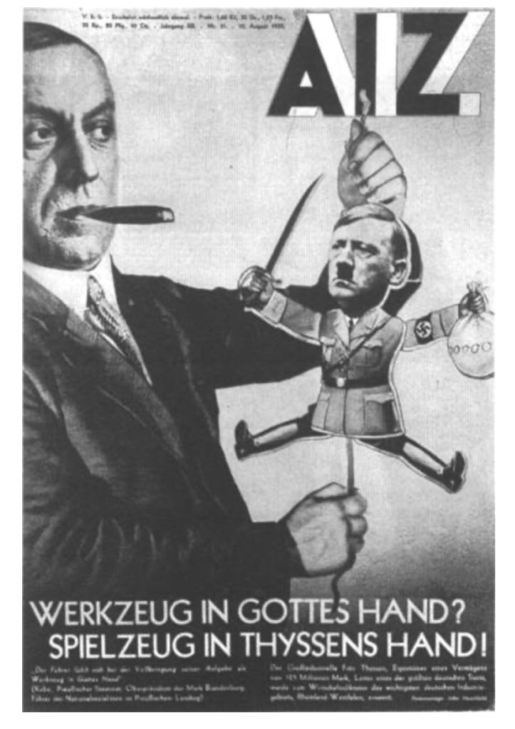1930 AIZ cover, John Heartfield 
