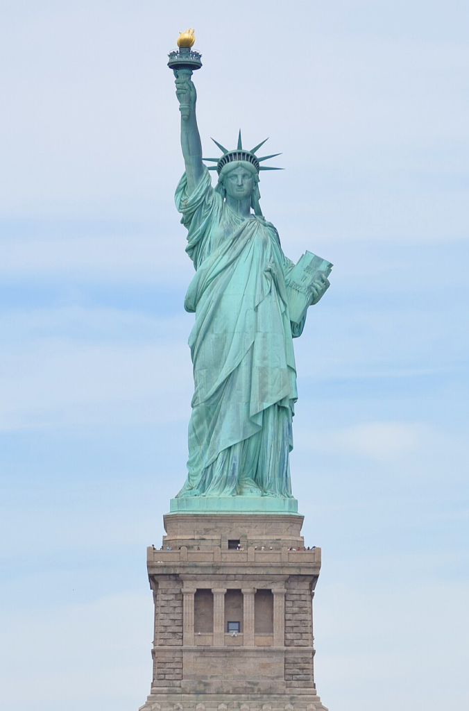 Frédéric Auguste Bartholdi & Gustave Eiffel, Liberty Enlightening the World (Statue of Liberty), 1886.