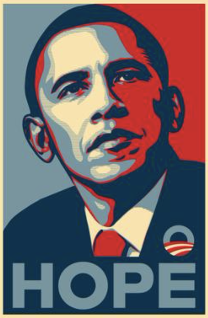 Shepard Fairey, Hope (2008)